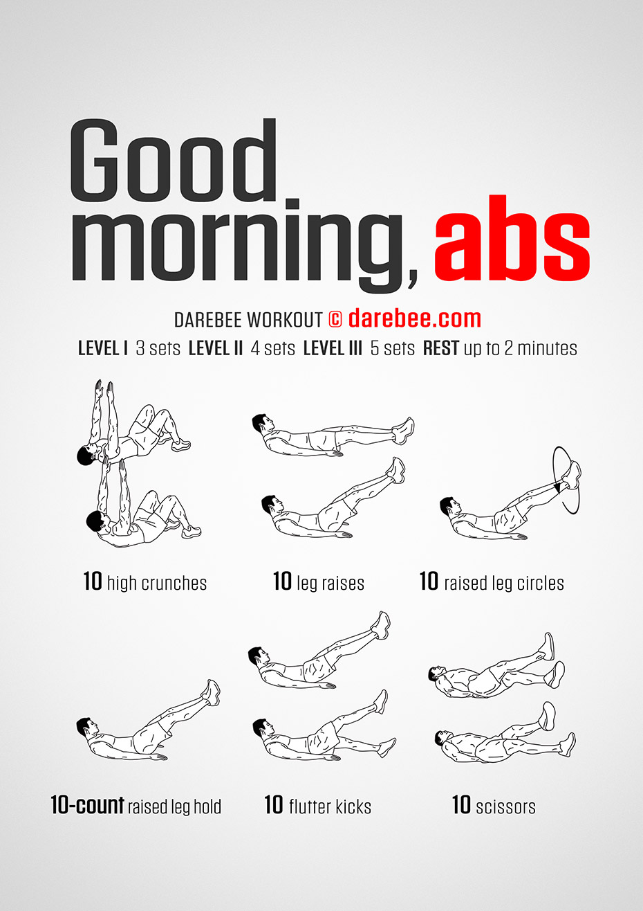 This image has an empty alt attribute; its file name is good-morning-abs-workout.jpg